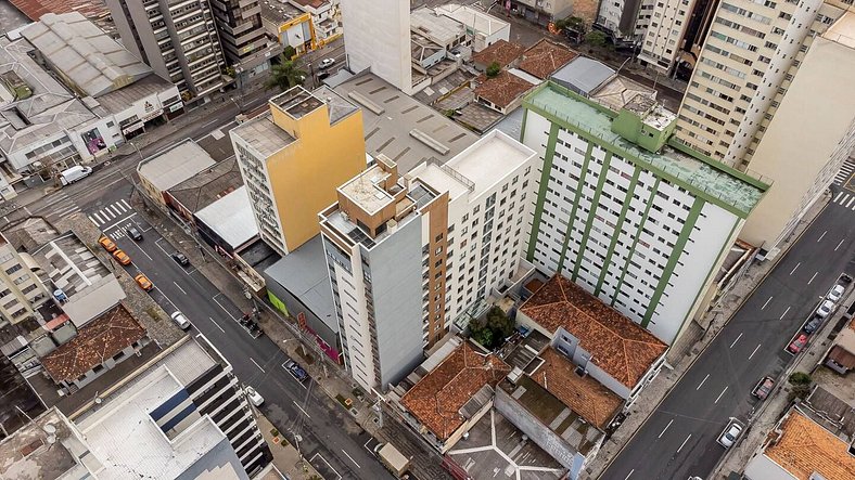 Niemeyer apartment in Curitiba Downtown