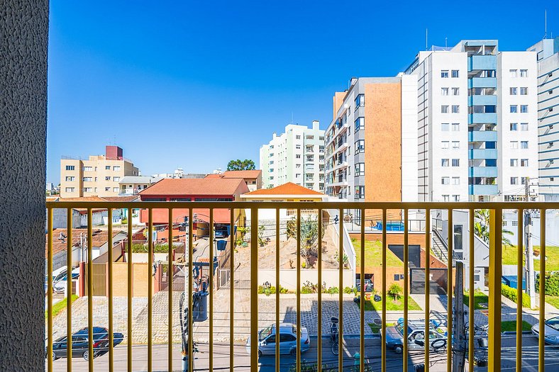 Studio with balcony